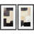 Neutral Shapes Framed Art