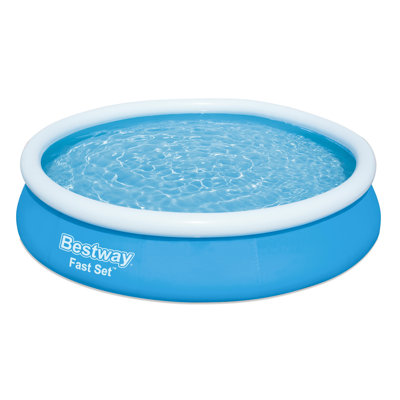 Round Inflatable Pool 76cm H x 366cm W x 366cm L