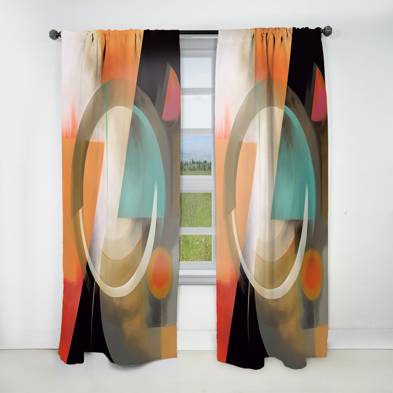 Rideau en velours obscurcissant Glenward, L 52 po x L 90 po