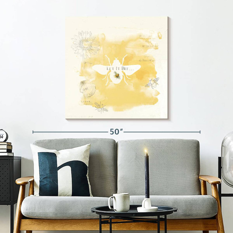 Bee And Bee III, 30" H x 30" W