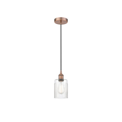 Luminaire suspendu cylindrique à 1 lumière Kamena