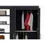 Armoire 3 tiroirs, porte double, tablette à 3 niveaux-1610590392