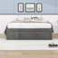 Grand lit plateforme en bois avec quatre tiroirs-356744677