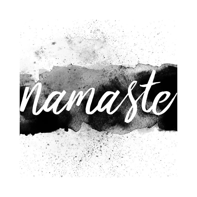 Namaste by Chelsea Victoria - Wrapped Canvas Gallery-Wrapped Canvas Giclée, 30.48 cm H x 30.48 cm W