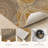 Swirl Pattern Non-Slip Washable Kitchen Mats