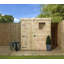 7 Ft. W x 6 Ft. D Shiplap Pent Wooden Shed-120922079-120922093