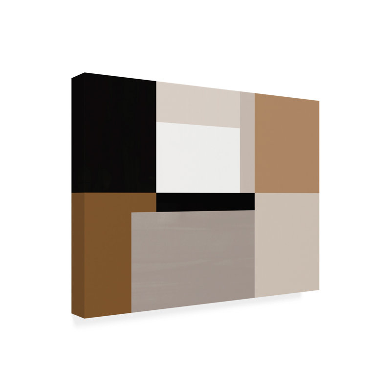 «Neutral Centerpoint II» sur toile, H 24 po x l 32 po