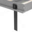 Lit escamotable rotatif avec supports de rangement cachés, lit mural multifonctionnel peu encombrant pour le bureau à domicile et les petites pièces-2131597792