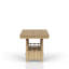 Table de comptoir - finition caramel
