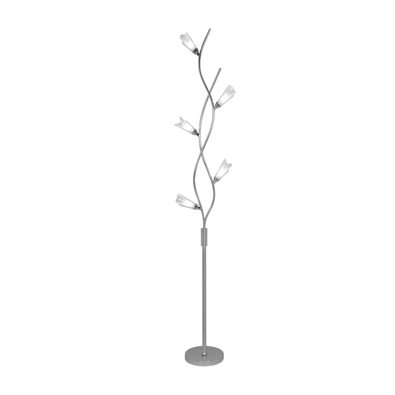 Sare 165cm Novelty Floor Lamp, Chrome
