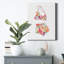 Impression sur toile tendue Tropical Swim vêtements III-1686478962