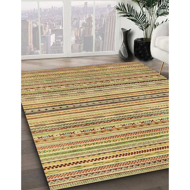 Abstract Indoor Rug, Square 8'