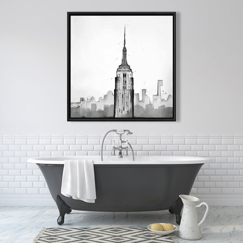 " Empire State Building ", 36" H x 24" W