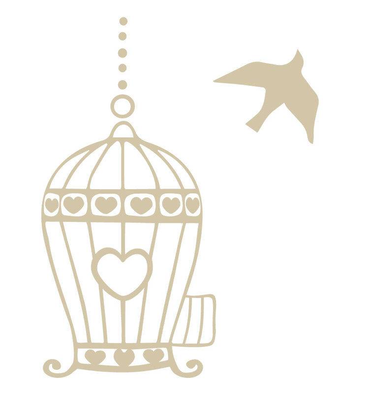 Décalcomanie murale libre à la volée, H 24 po x l 18 po x P 0,01 po, Beige