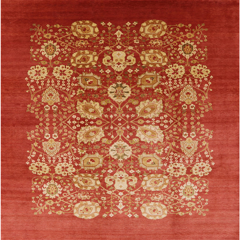 Carmiencke Oriental Indoor Rug, Square 7'