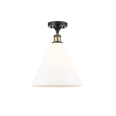 Plafonnier semi-encastré 1 lumière Yonnie