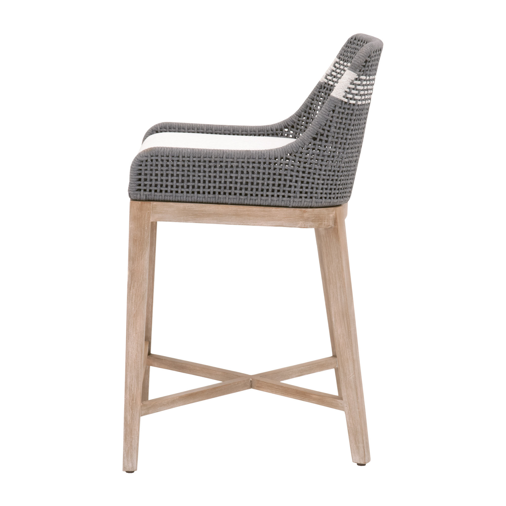 Bowker Bar & Counter Stool, Dove Gray / White Speckle, Counter Stool (26" Seat Height)