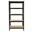 75cm W Height -Adjustable, Black