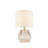 Geometric Glass Table Lamp