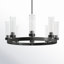 Lustre 8 lumières Dominique
