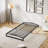 Low Bed Frame Twin Size - 6 Inch Heavy Duty Metal Platform, Mattress Foundation, No Box Spring Needed, Noise-Free, White-1775497934-1775497928