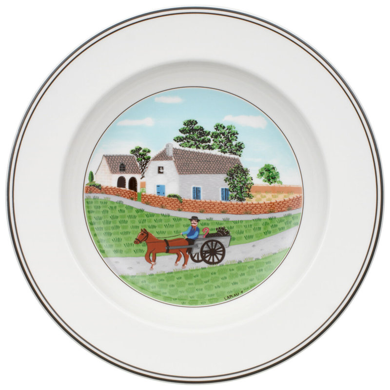 Villeroy & Boch Design Naif Rim Soup Bowl - Going to Market