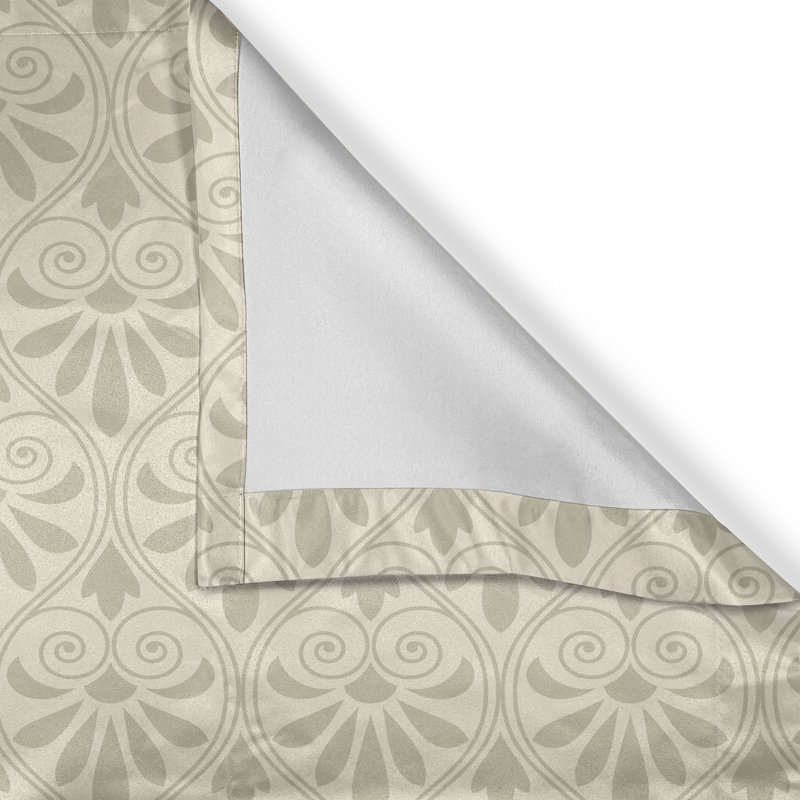 Semi Sheer Curtain Pair