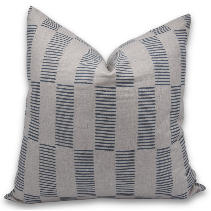  Housse de coussin d'intérieur / extérieur Floral Linen, Carré, 20 po x 20 po