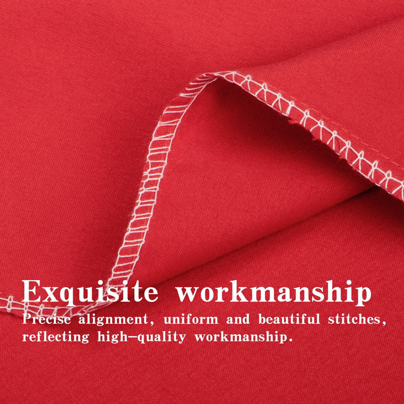 Two piece set of brushed ultra fine fiber zipper pillowcase, Red