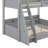 Twin Over Full Bunk Bed With Charging Station And A Drawer-1796927909