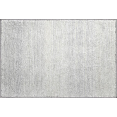 Premium Machine Washable Prisco Silver Rug