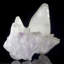 Calcite sur améthyste. Guanajuato, Mexique