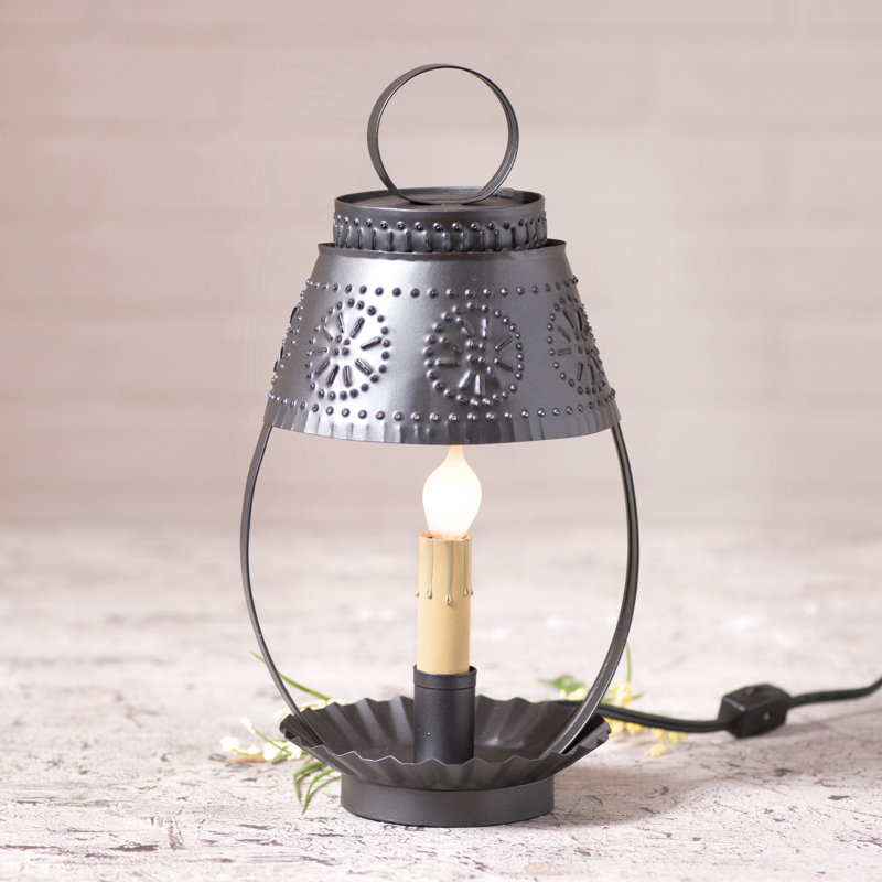 Rozar Unscented Flameless Candle with Metal Holder
