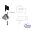 Stainless Steel Floor Mount Stop-74894399