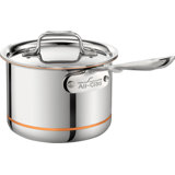 All-Clad Copper Core® Stainless Steel Saucepan with Lid