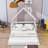 Full Size Wood Platform Bed with Detachable Roof-233779118