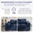 Boneless 74.8" Upholstered Sofa Couch-127882778