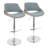 Palmona Adjustable Bar Stool with Rounded T Footrest-125480987-125480985