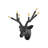Stag Six-Light Indoor Plug-In Wall Sconce w/ On/Off Switch-55175319