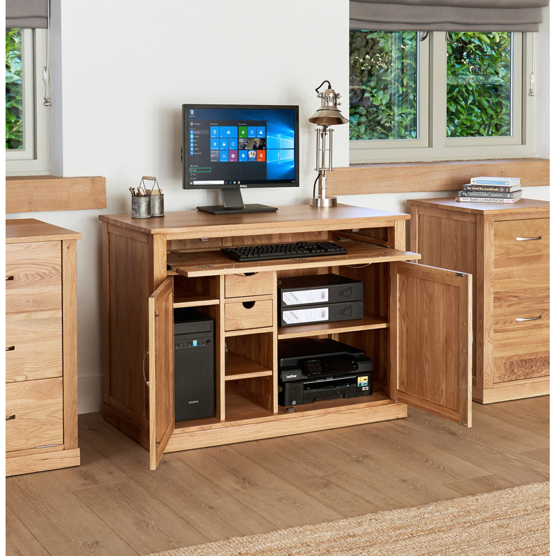 Oscar Solid Wood Solid Wood Computer Desk