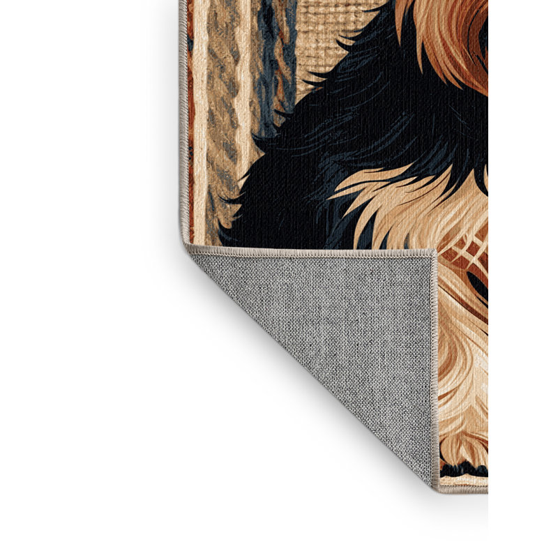  Tapis lavable Norwich Terrier, Rectangulaire 2 pi x 3 pi