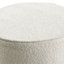 Cosipouf 45cm Wide Round Chevron Pouf Ottoman-112500917