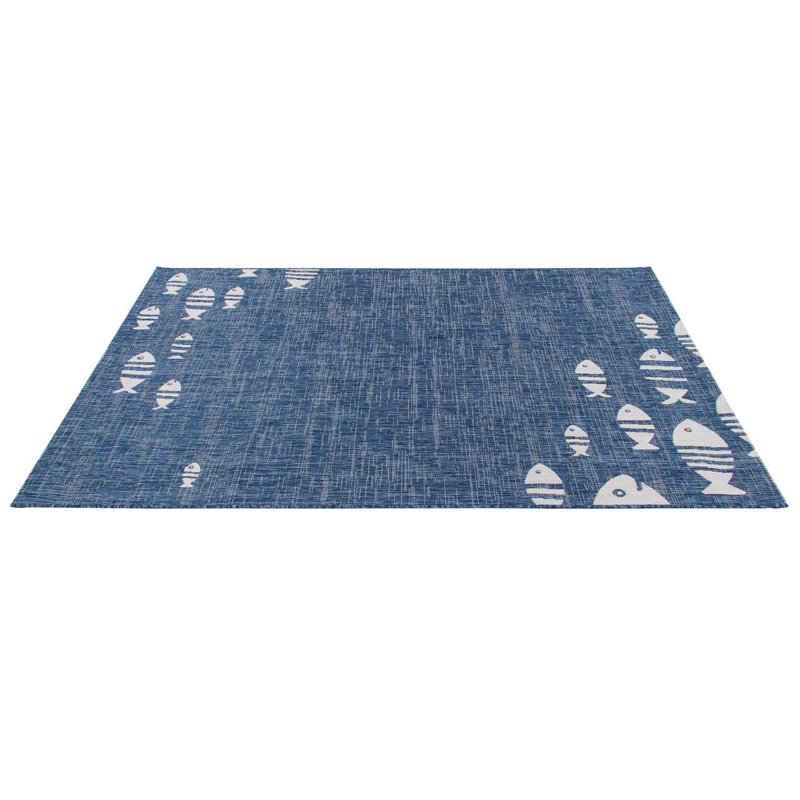 Hall Abstract Hand Woven Indoor / Outdoor Area Rug, Rectangle 200 x 280cm