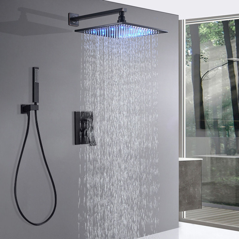 Système de douche complet avec valve brute