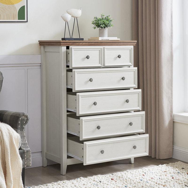 Commode moderne à 6 tiroirs, commode à tiroirs et rangement pour vêtements