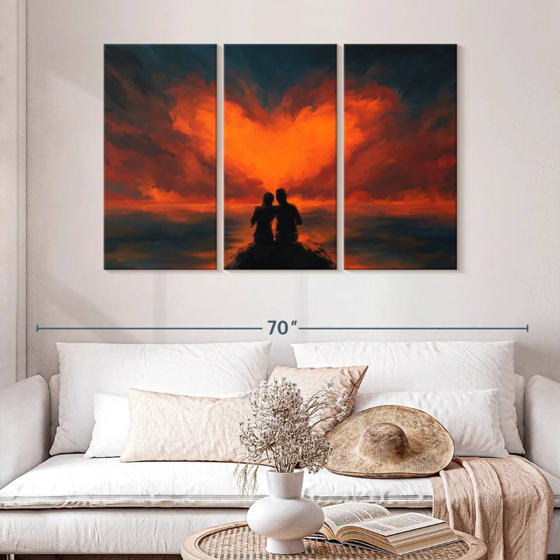 Hardie Couples, 32" H x 50" W
