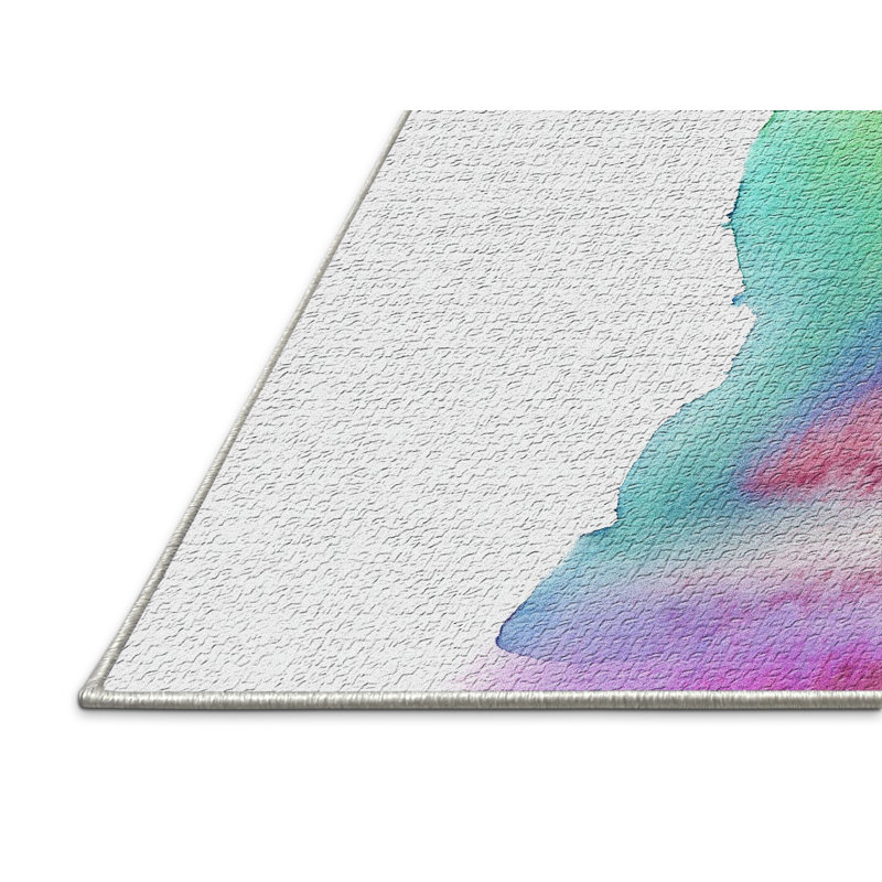 Abstract Indoor Rug, Rectangle 2' x 3'