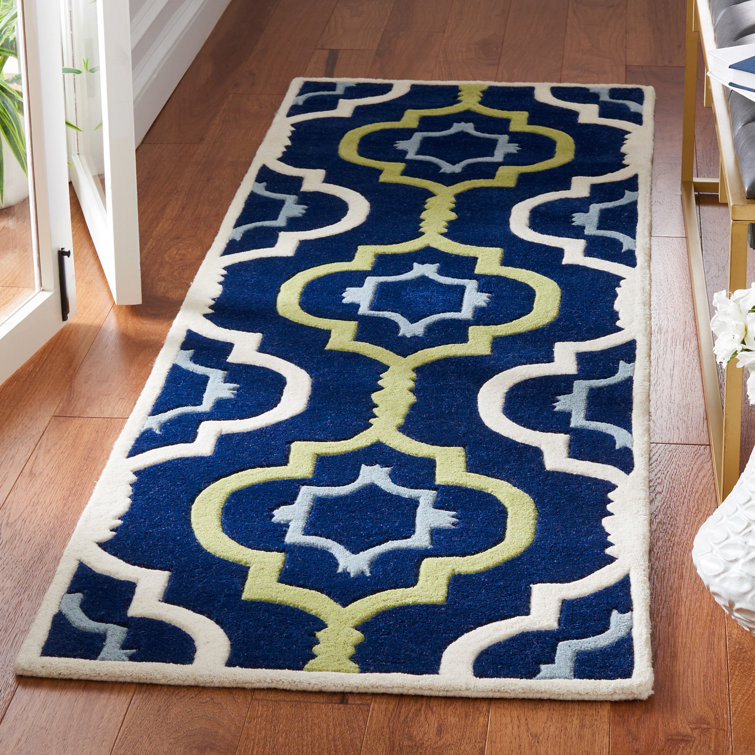 Carolene Hand Tufted Wool Geometric Rug