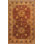Agra Hand Knotted Wool Oriental Area Rug in Red/Beige