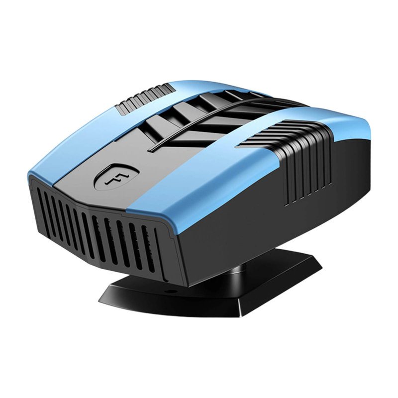 Car Heater And Cooler - DualFunction Defogger And Fast Heating Warmer, Blue/Black